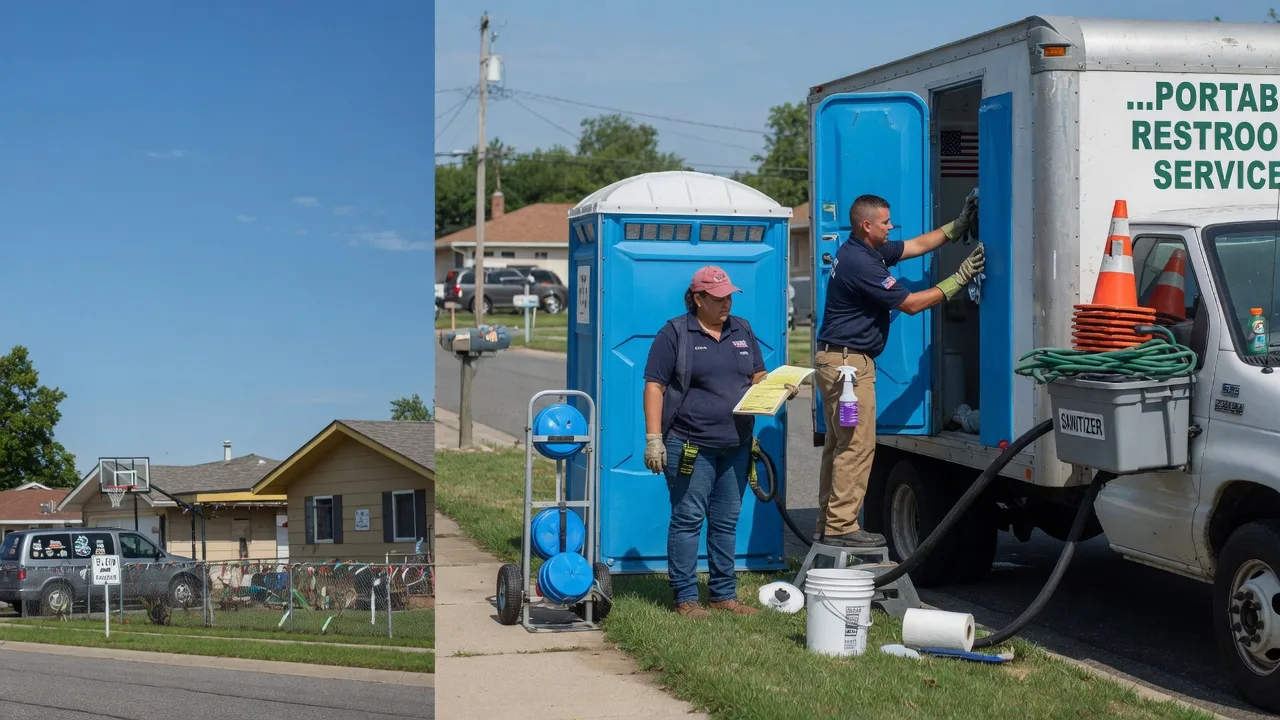 Porta Potty Rental in Elwood, IL near me